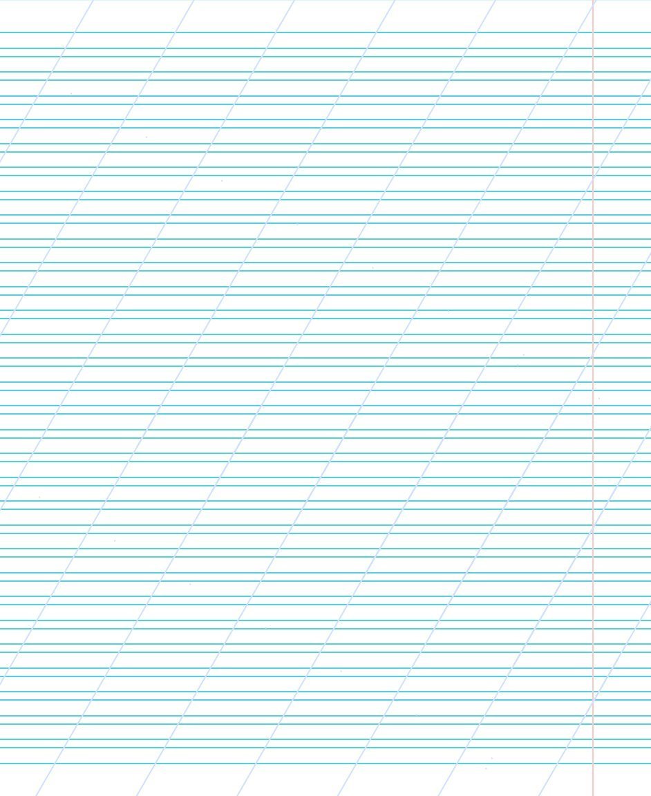 Разлиновка косая линия а4 1 класс