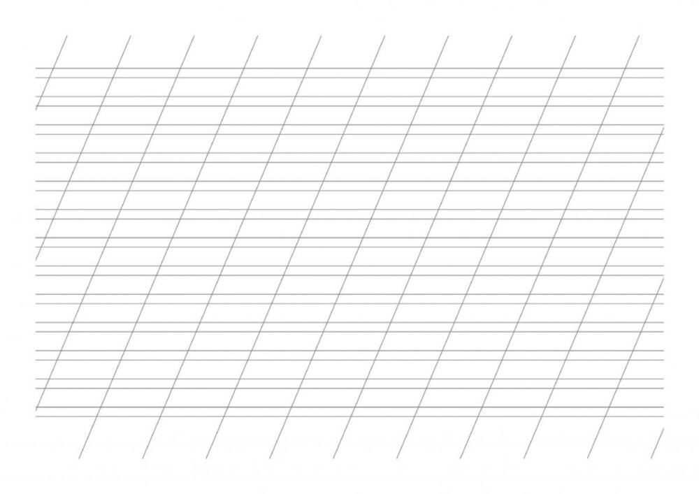 Лист а4 разлиновка в узкую линию