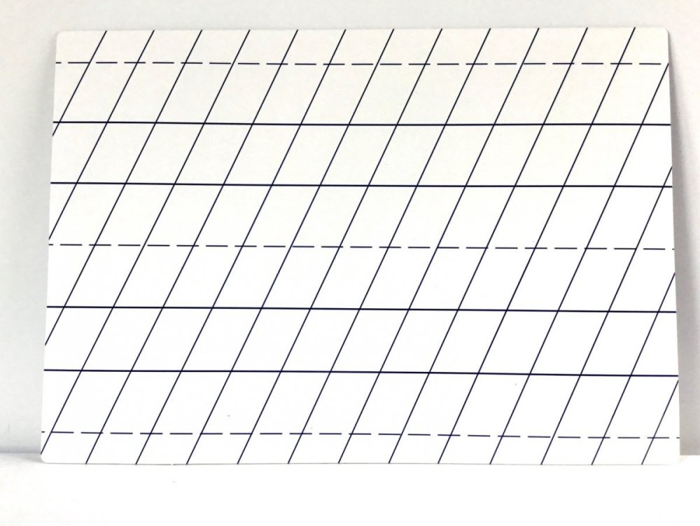 Разлиновка косая линия а4