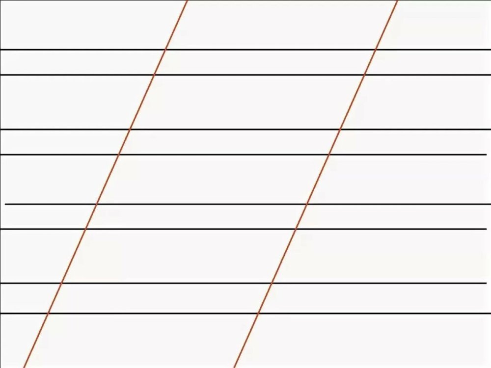 Разлиновка косая линия а4