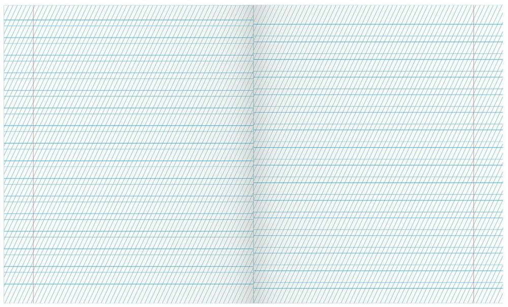 Тетрадь 12л. Косая частая линия "Маяк" т5012т2зел4*