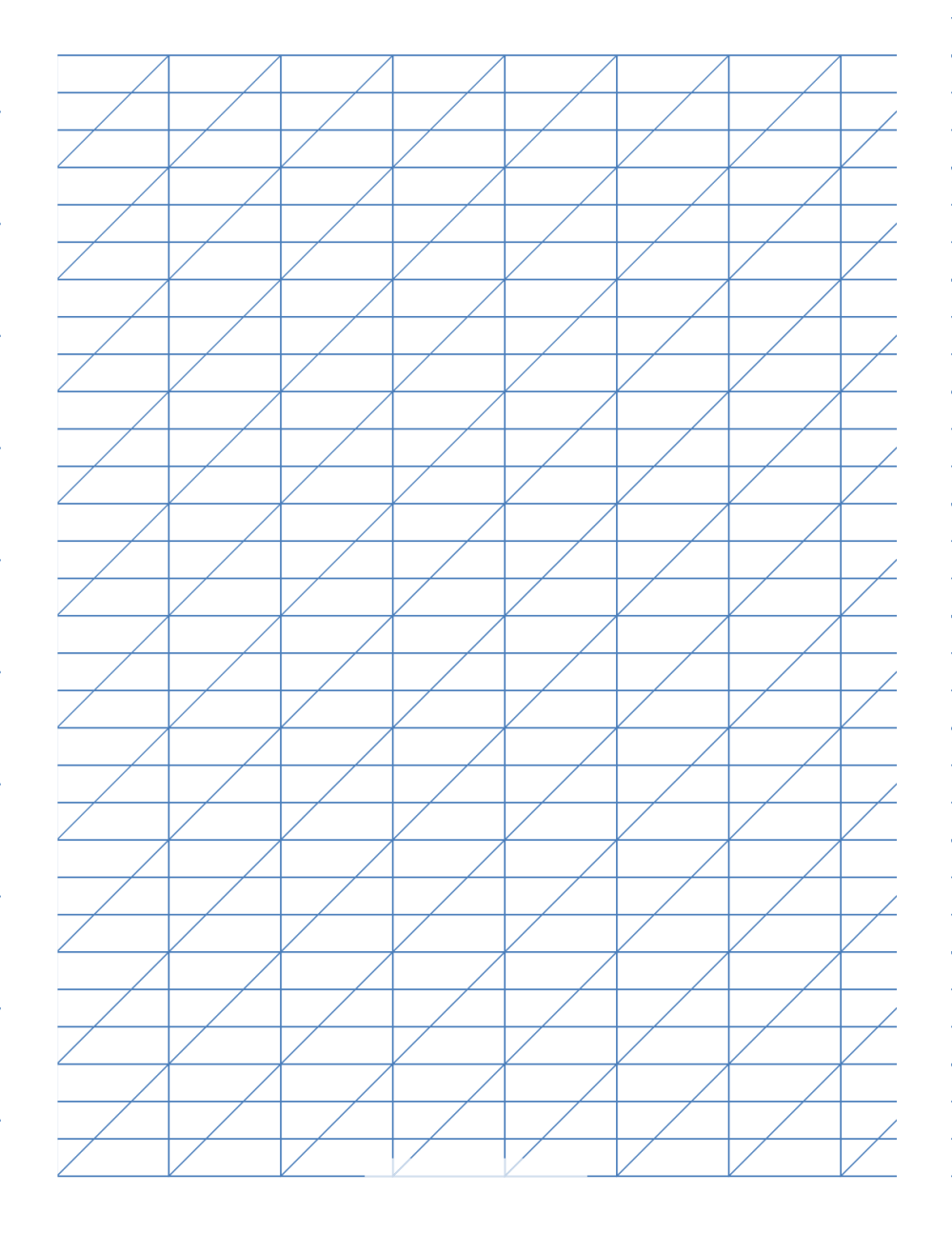 Лист а4 в косую линию