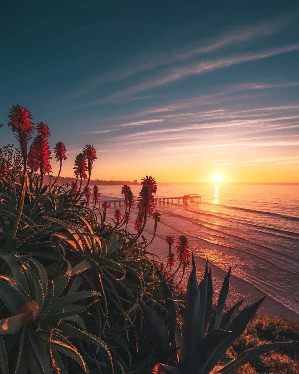 Красивый закат