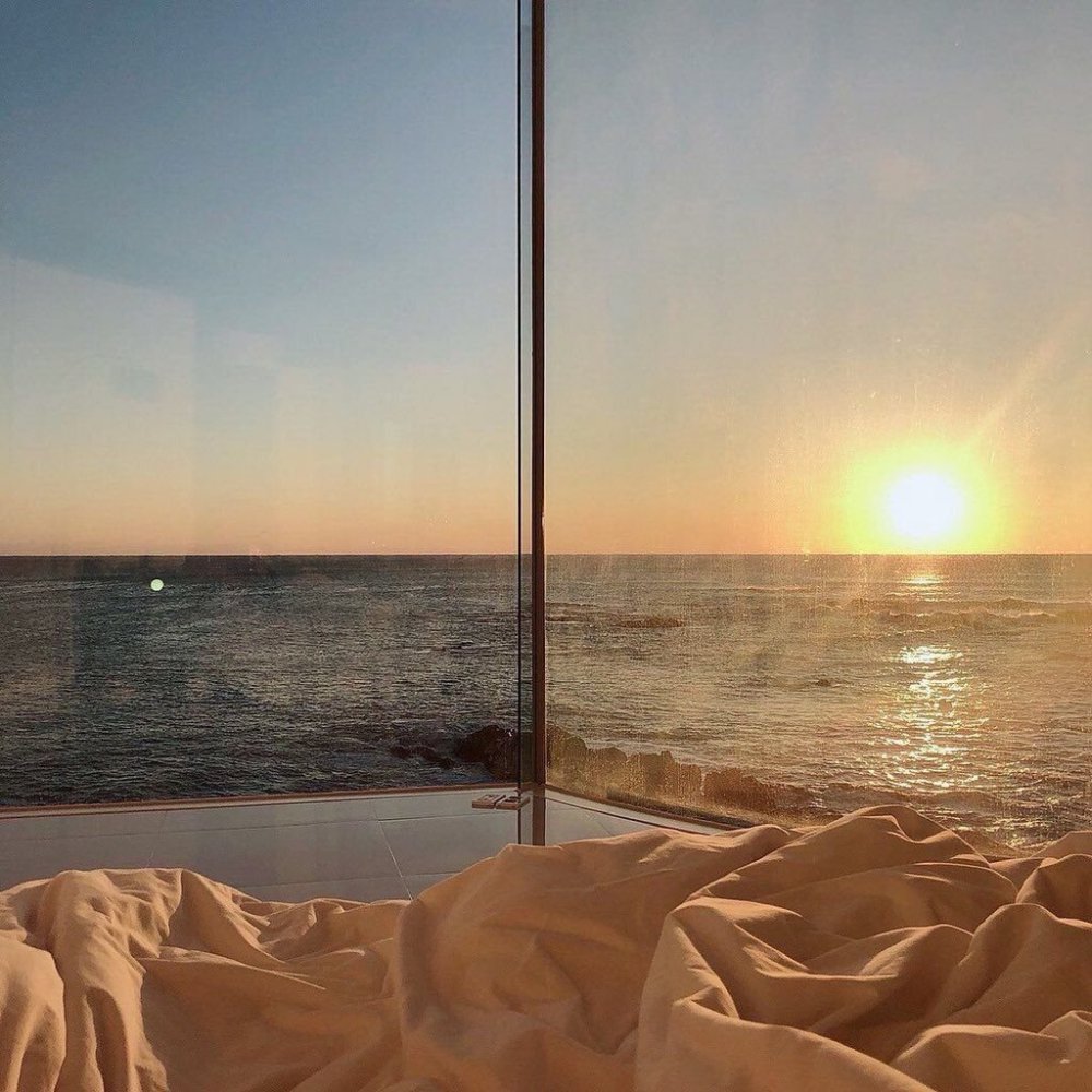 Утро вид из окна