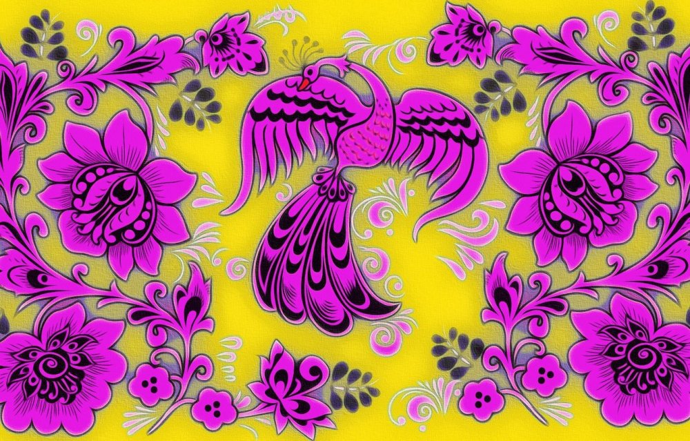 Яркая Хохлома