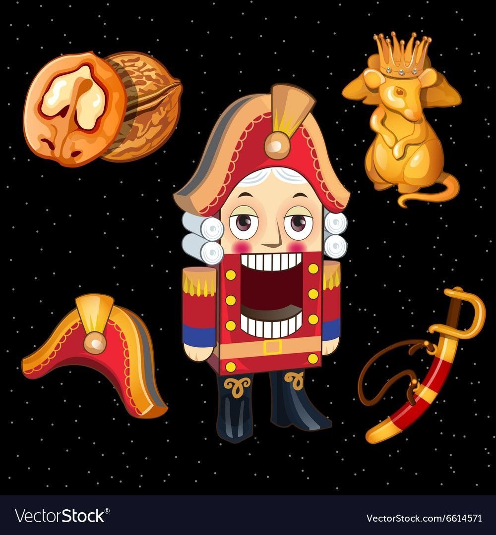 Щелкунчик и мышиный Король вектор