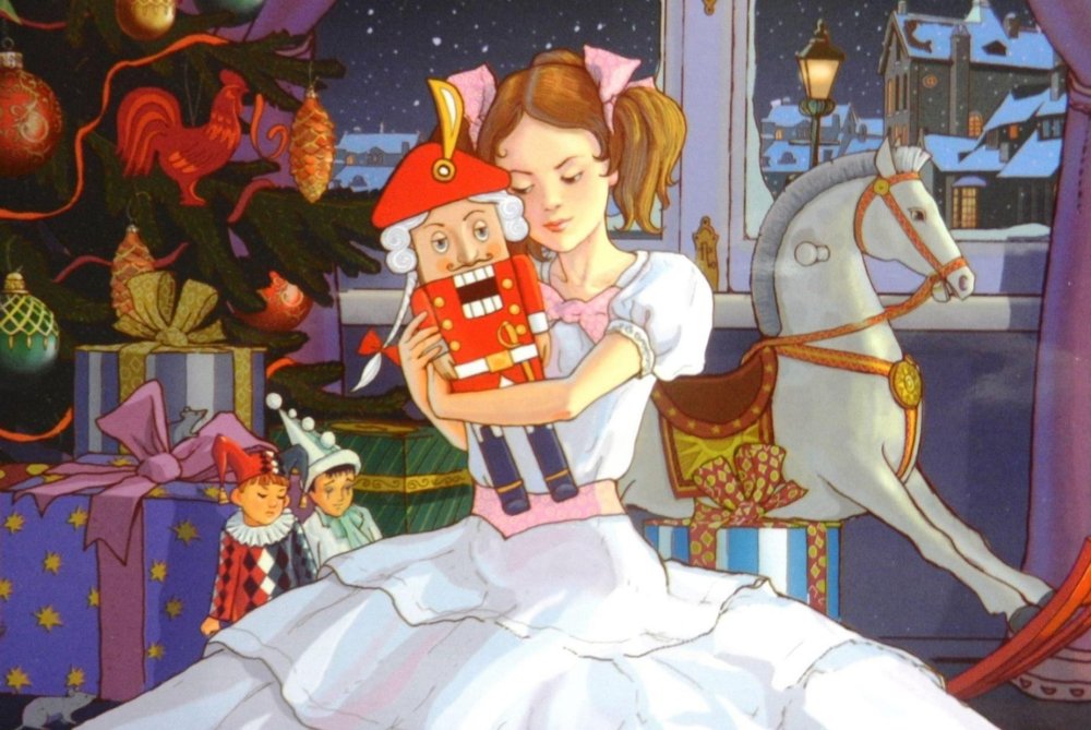 Новогодний натюрморт гуашью