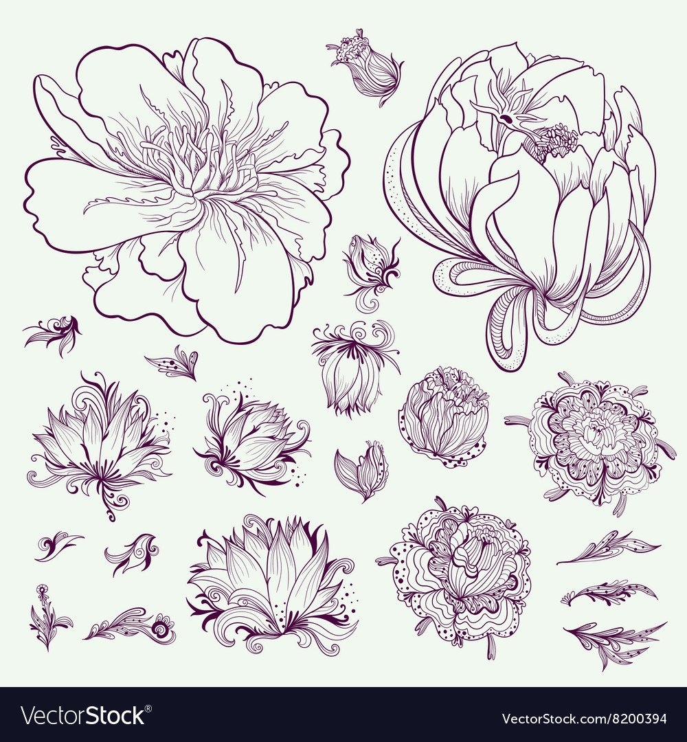 Паттерн цветы