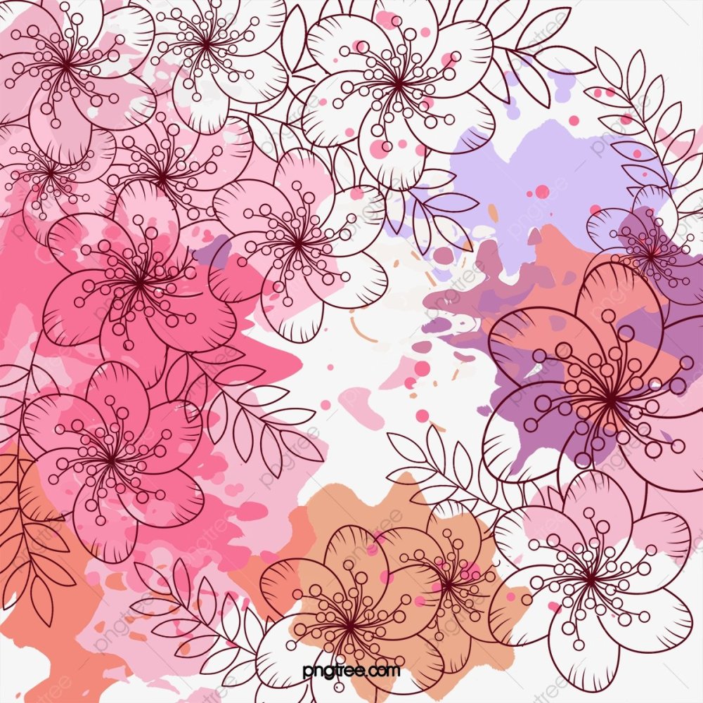 Цветы Графика