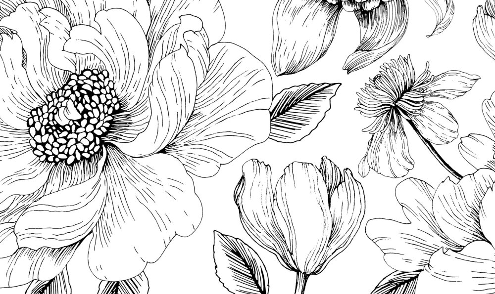 Паттерн цветы