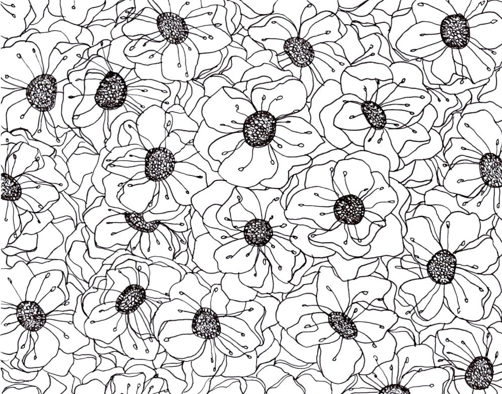 Паттерн цветы