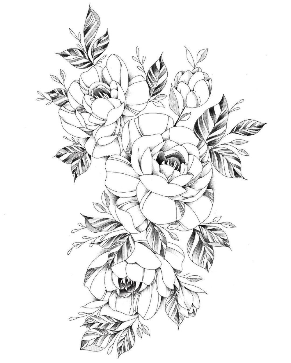 Черно белые рисунки