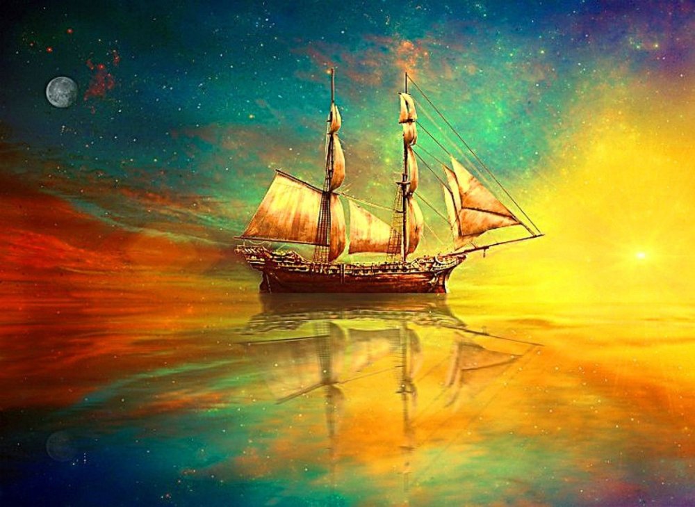 Сказочный корабль
