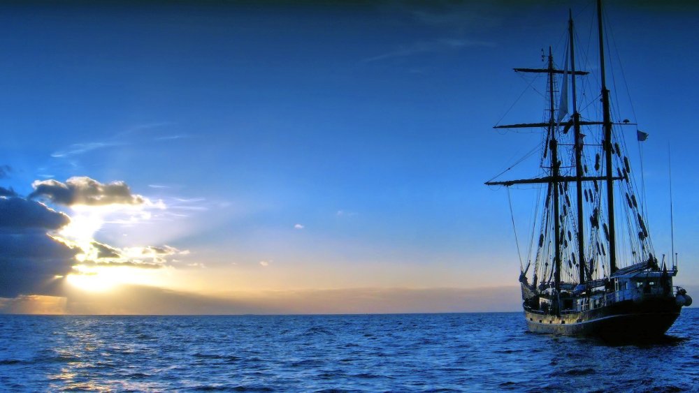Заставка на рабочий стол корабль