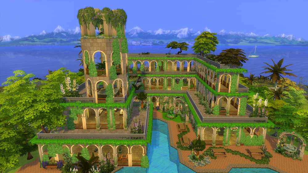 Висячие сады Семирамиды семь чудес света