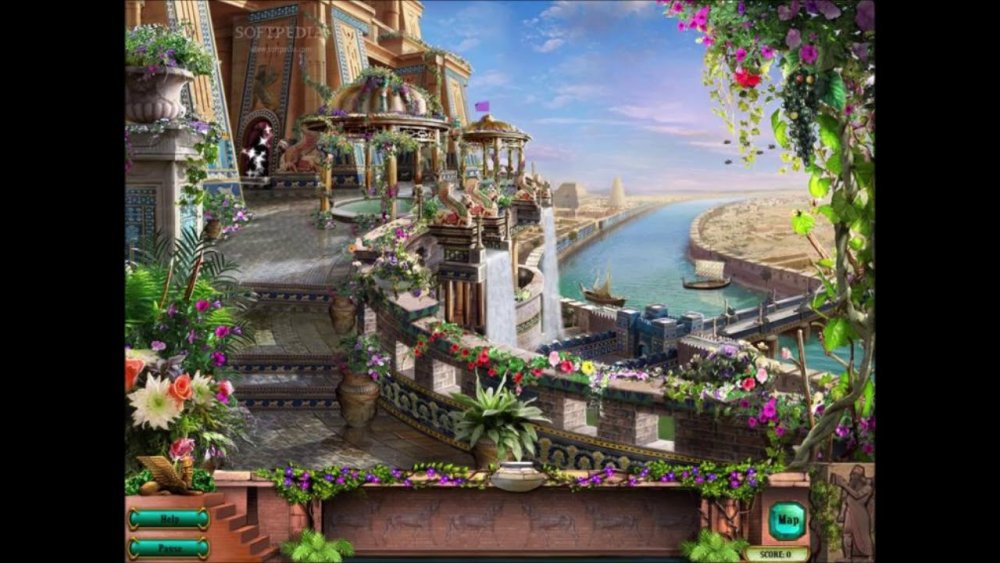 Сады Семирамиды в Вавилоне