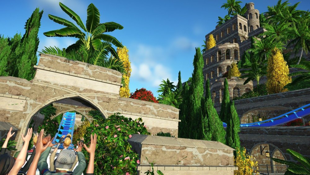 Висячие сады Греция