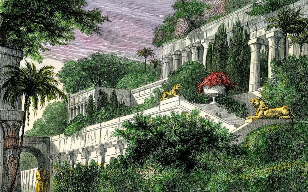 Висячие сады Семирамиды сейчас