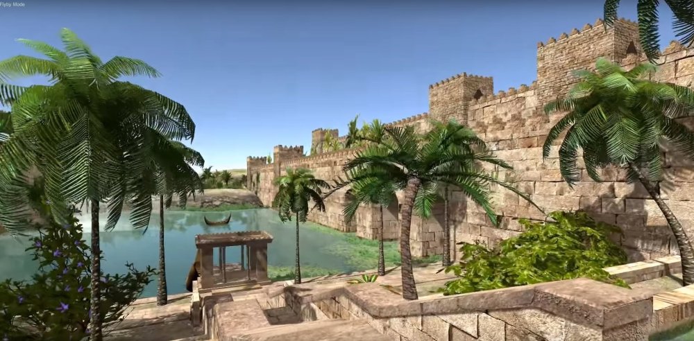 Висячие сады Семирамиды Ирак