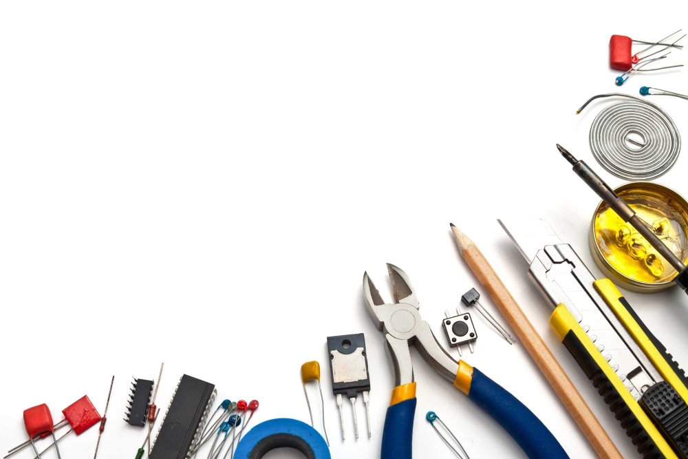 Инструменты автоэлектрика фон