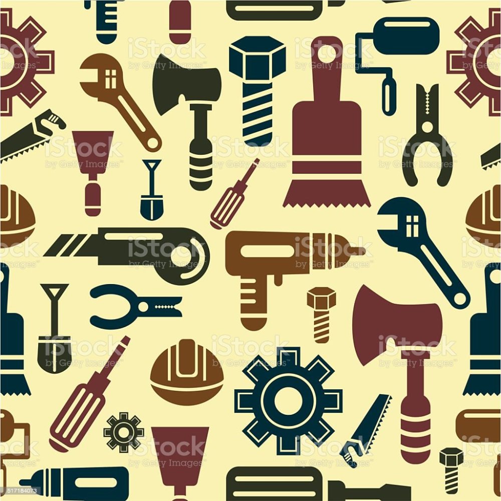 Электроинструмент вектор фон
