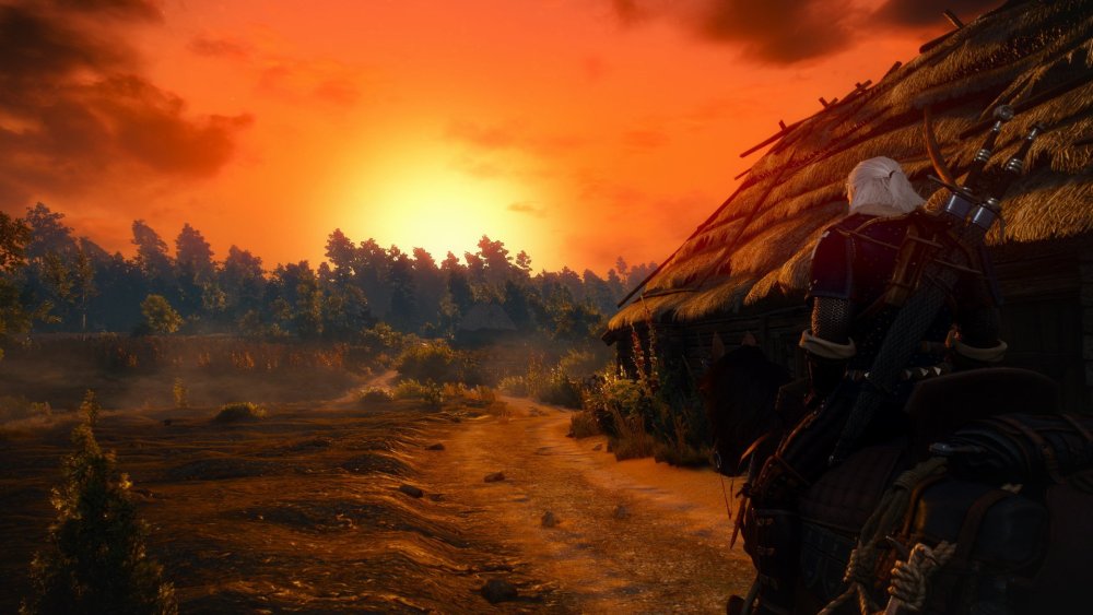 Ведьмак 3 Туссент закат