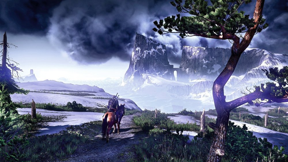 Ведьмак игра фон