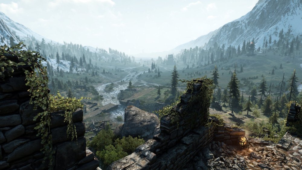 Ведьмак Скеллиге пейзаж