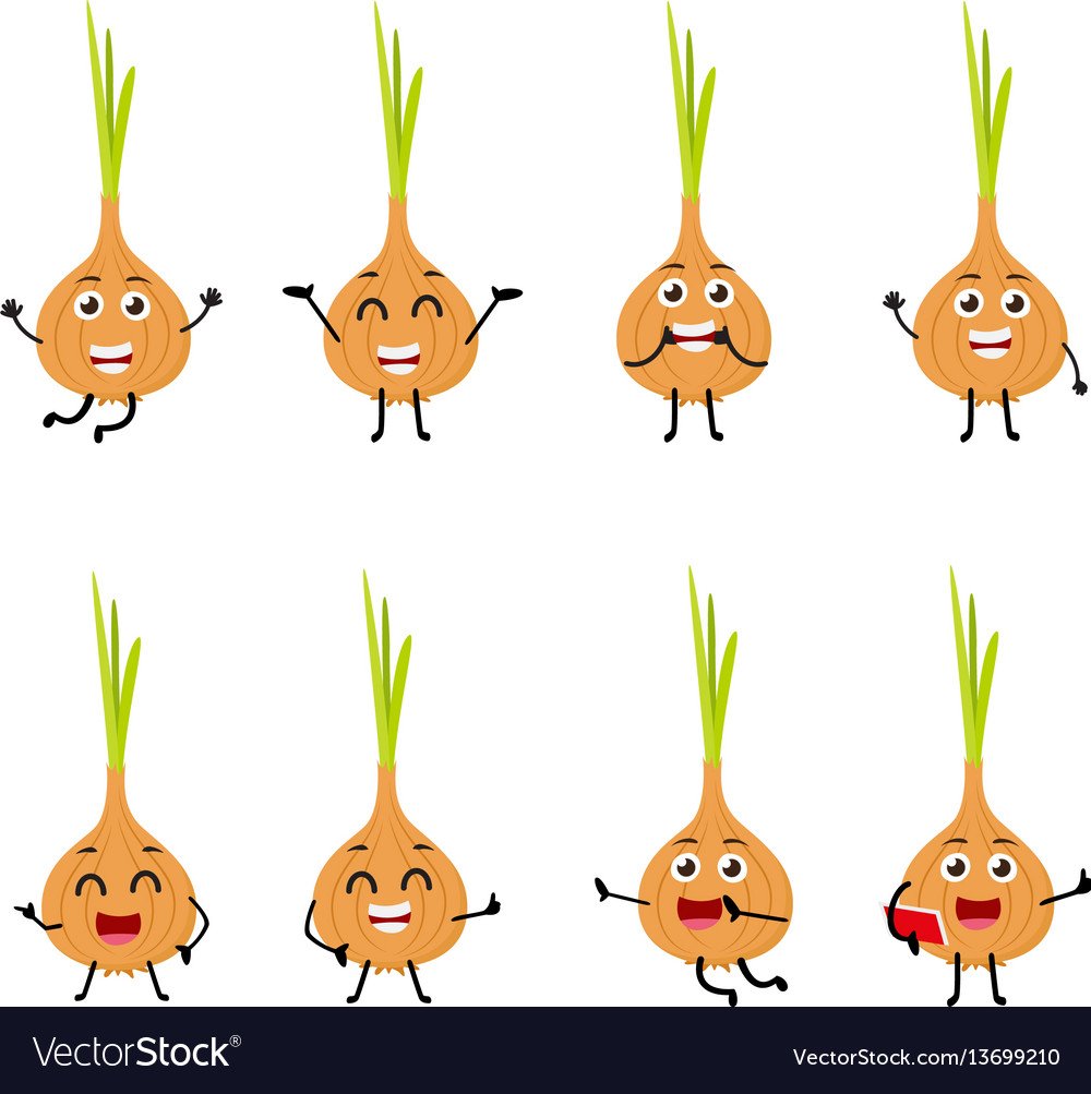 Лук с глазками для детей