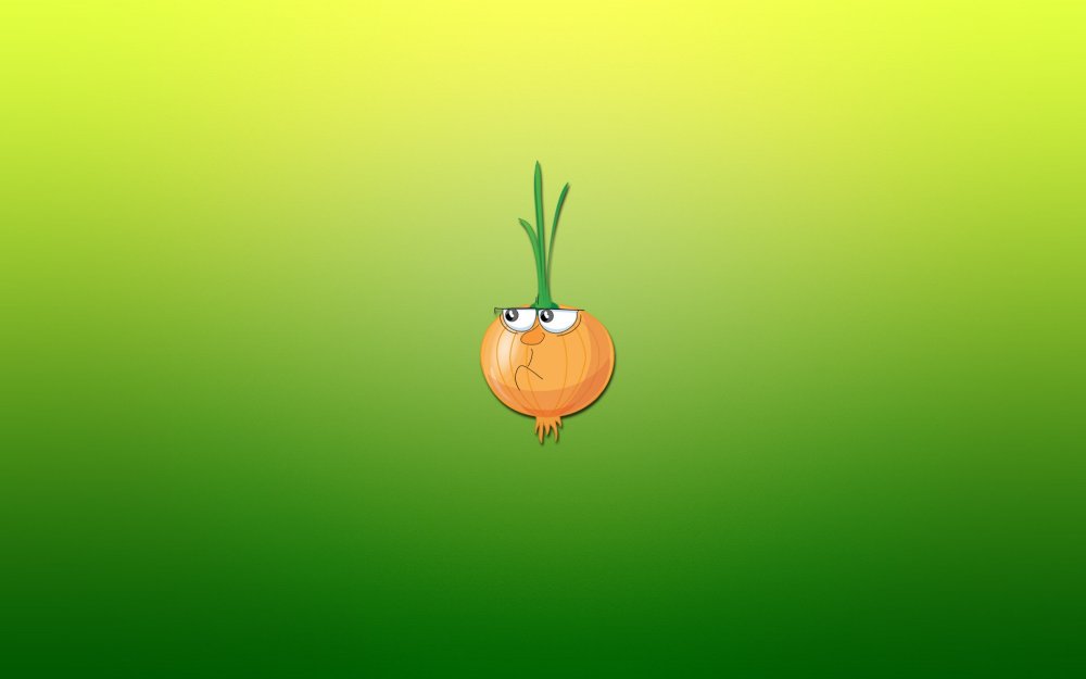 Лук нарезанный сверху