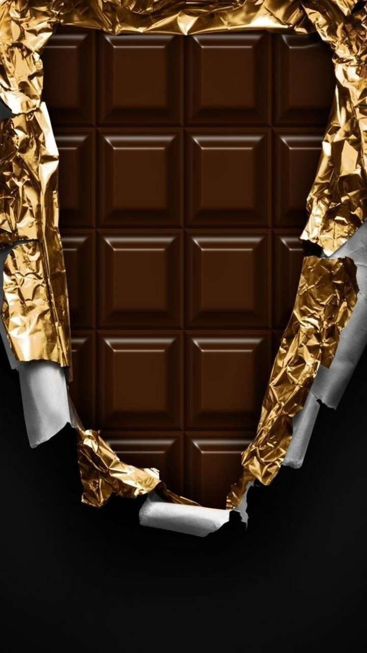 Шоколадка в золотой обертке