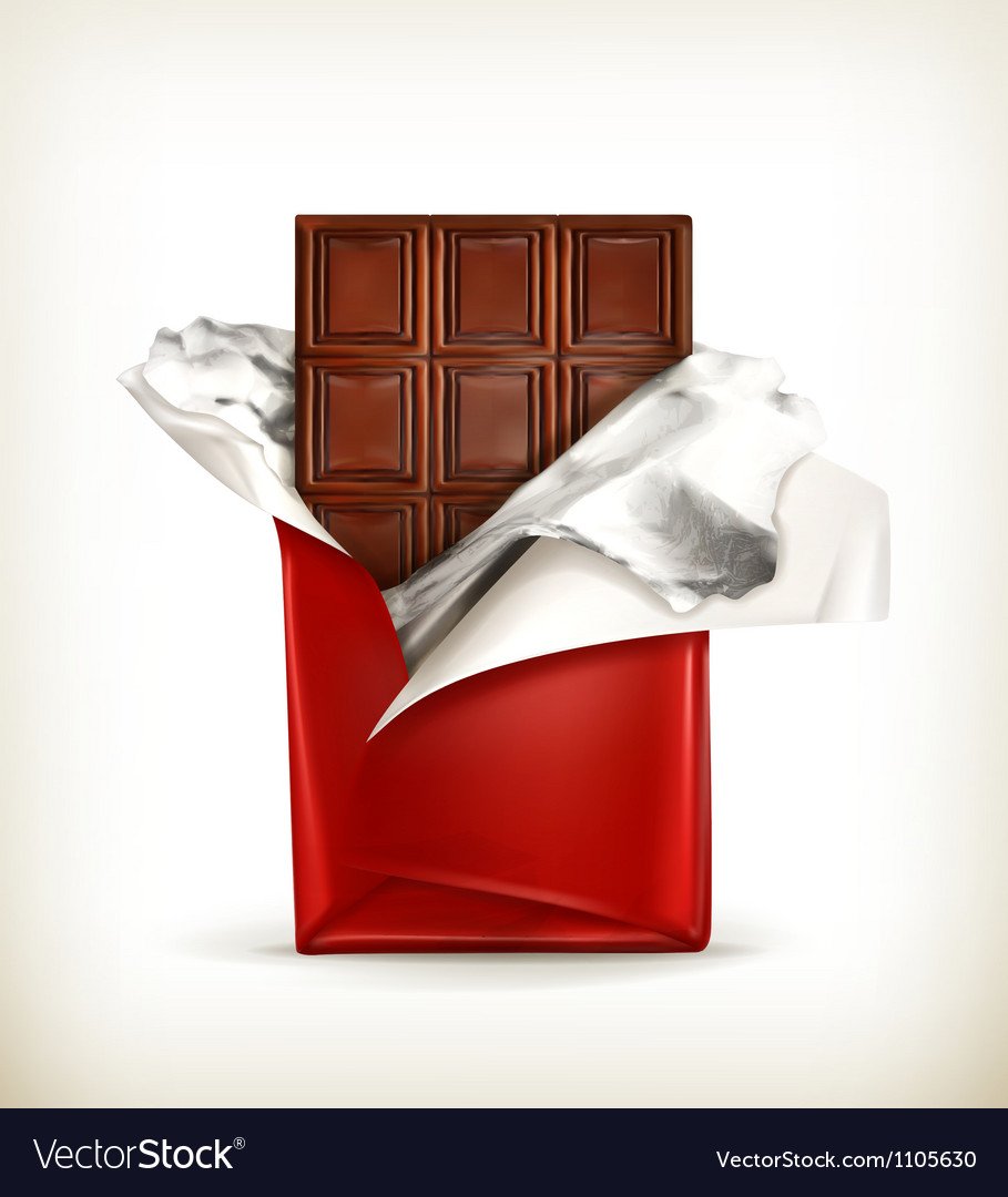 Стильная упаковка шоколада