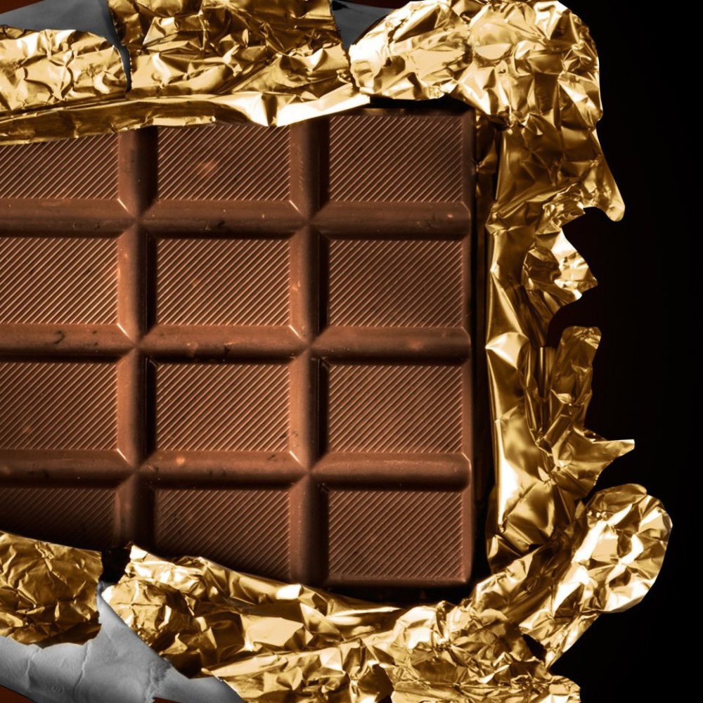 Шоколадка в фольге
