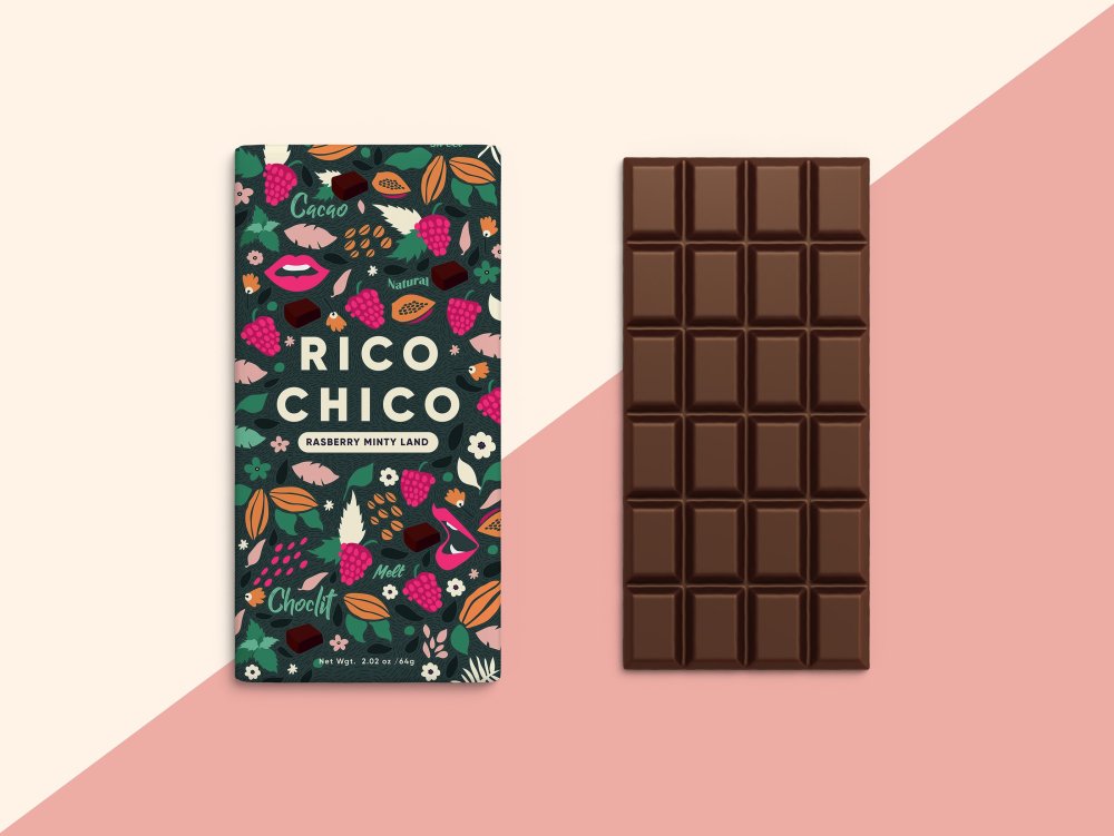 Шоколад фон