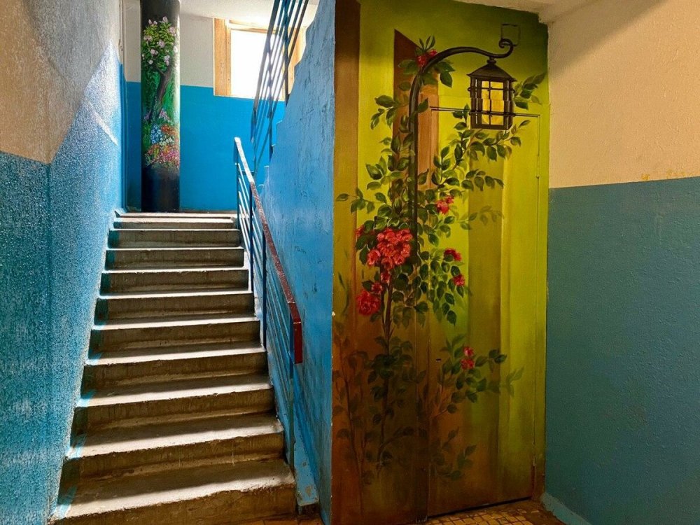 Подъезд к дому