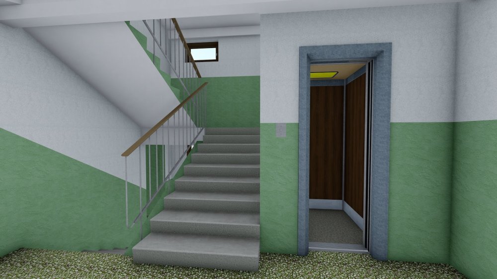 Подъезд изнутри