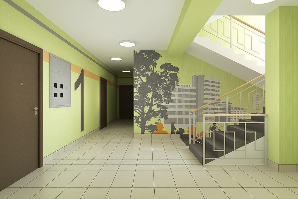 Современные подъезды