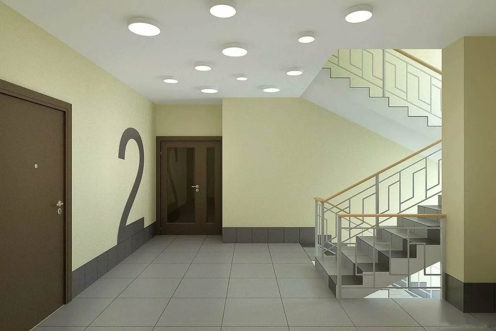 Красивый подъезд