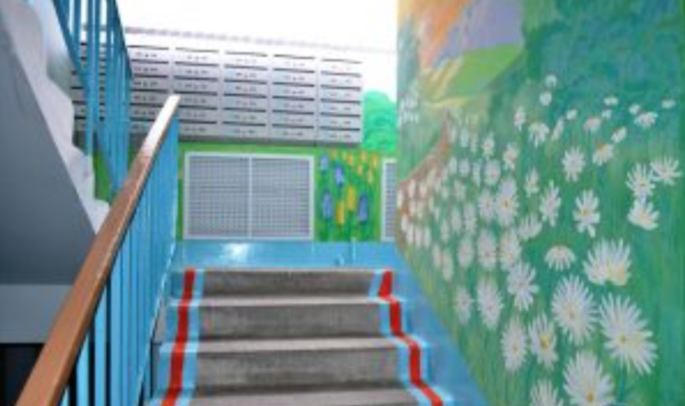 Украшение подъезда