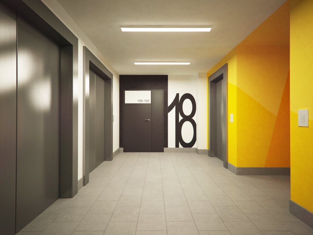 Малевич лифтовой Холл