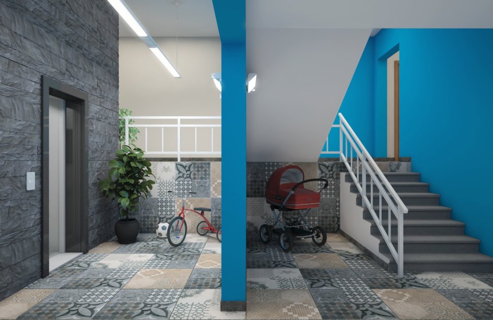 Современные подъезды