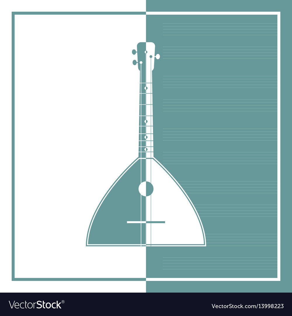 Балалайка силуэт