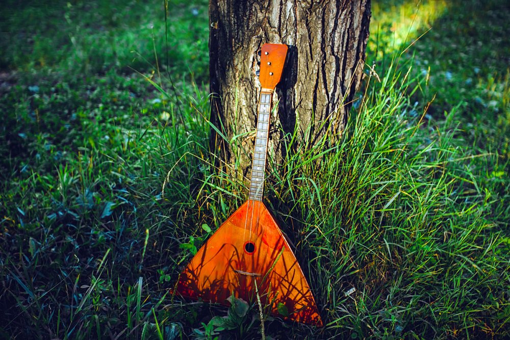 Балалайка на природе