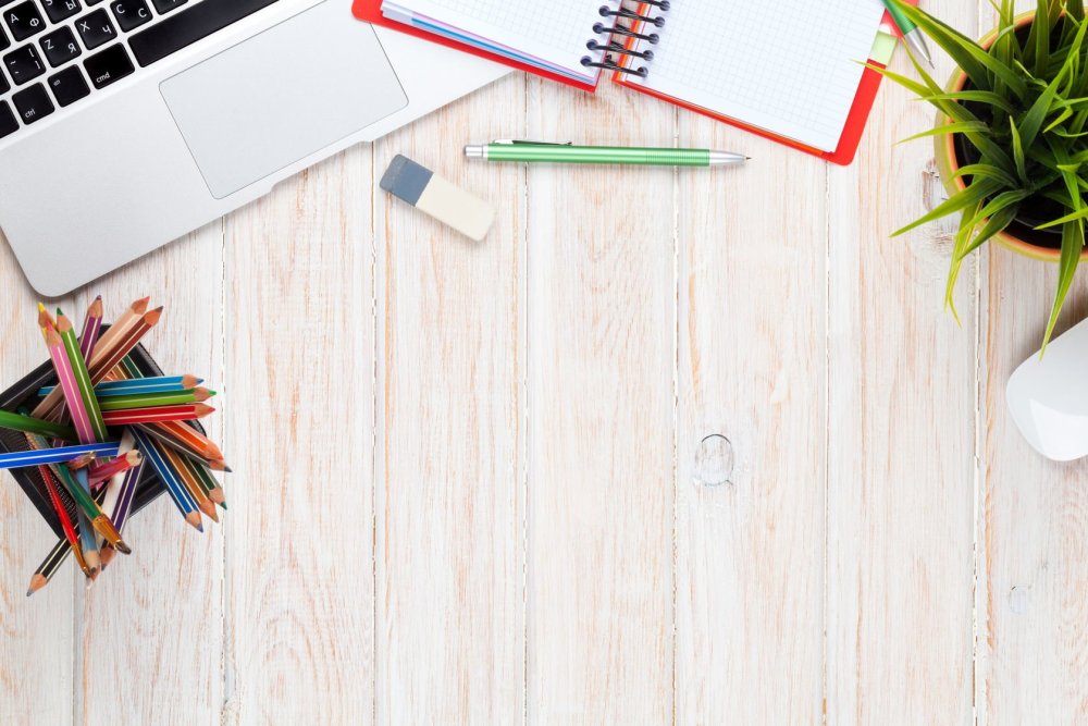 Детский стол сверху