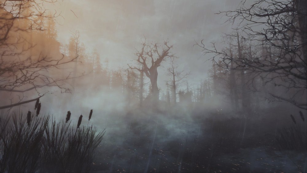 Темное мистическое небо