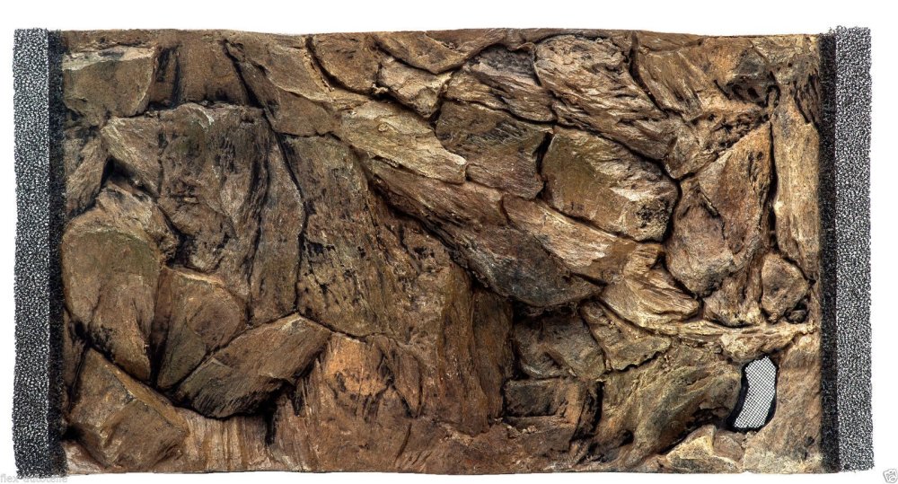 Каменистый фон для аквариума