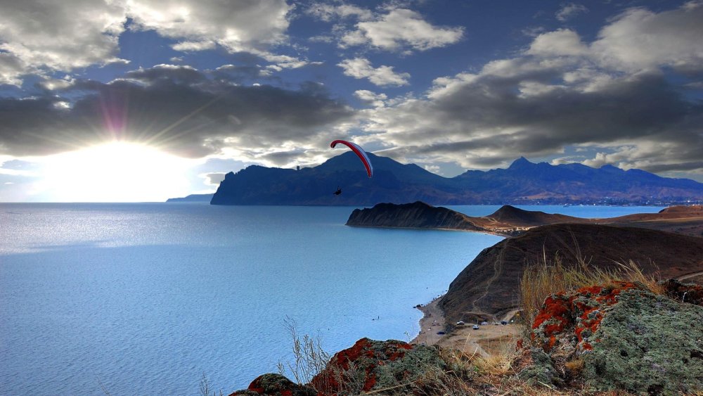 Коктебель горы море