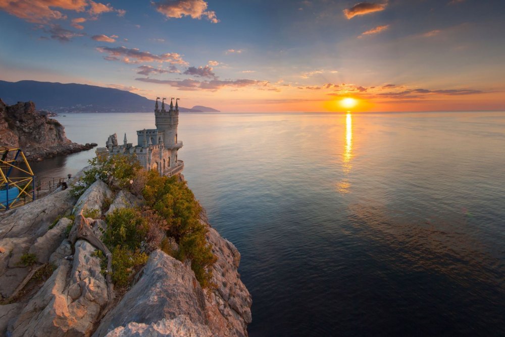 Ялта пейзажи Ласточкино гнездо