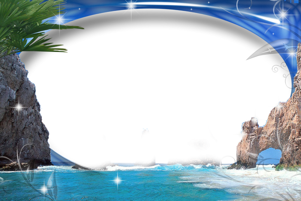 Рамка море