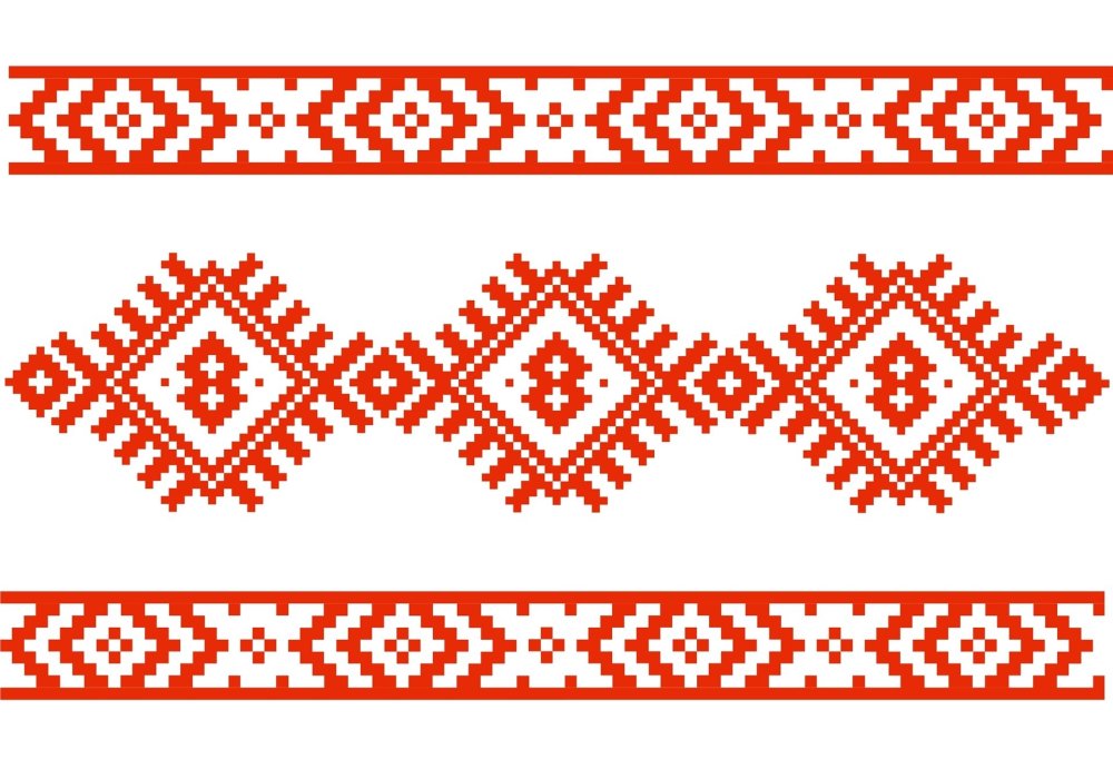 Рушники кубанских Казаков орнамент